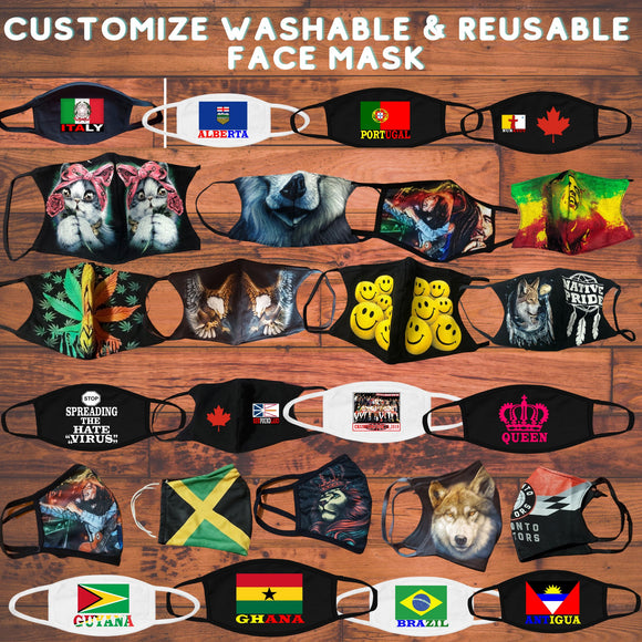 REUSABLE   FACE MASK