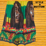 Bob Marley Free Style Fashion Dress/Bob Marley Summer Dress/Rasta Colors Beach Festival & Concerts Outfit/Gift