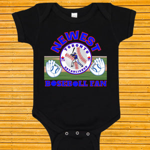Toronto baseball personalize onesie