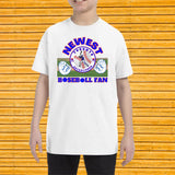 Toronto Baseball Newest Fan Baby Bodysuit/Unisex Personalize First Baseball T-shirt/Birthday Baby Shower Gift