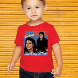 Michael Jackson King of Pop Kids Tshirt