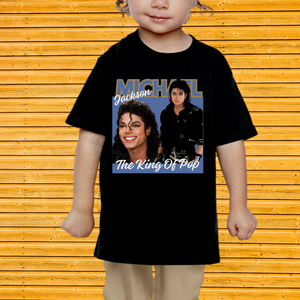 Michael Jackson King of Pop Kids Tshirt