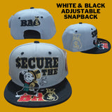 3D Embroidery Secure The Bag Baseball  Cap