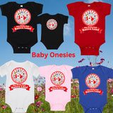 Canadian Provincal Flags Baby Onesie/This is The Land of My Birth Bodysuit