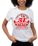 Canada is Not For Sale Unisex T-shirt Funny Canadian Tees-We won't BE Your 51st State