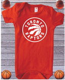 Raptors red bodysuit 