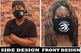 Toronto Raptor face mask/Customized face mask basketball mask/We the north face mask/Reusable/ Hand Made face mask