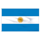 Argentina 3x5 Polyester Fabric Flag