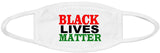 Black lives matter face mask/Freedom of speech/100% Cotton/Washable/BLM Face Mask