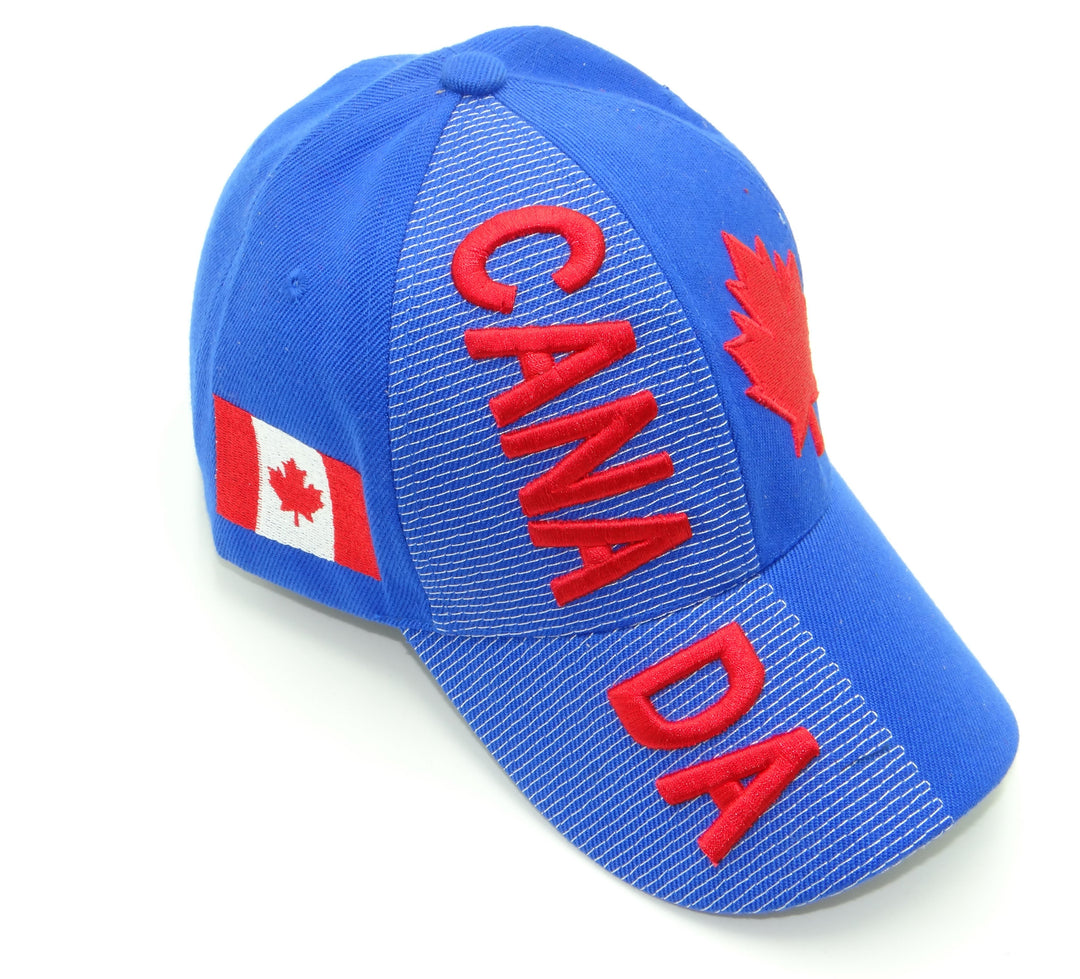 Ukraine & Canada Flag Baseball Cap - Adjustable Snapback Hat In Moss Green For Men & Women - View #10