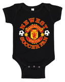 Black Manchester United fan romper 