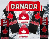 Canada Knitted Scarf Beanie Winter Gear