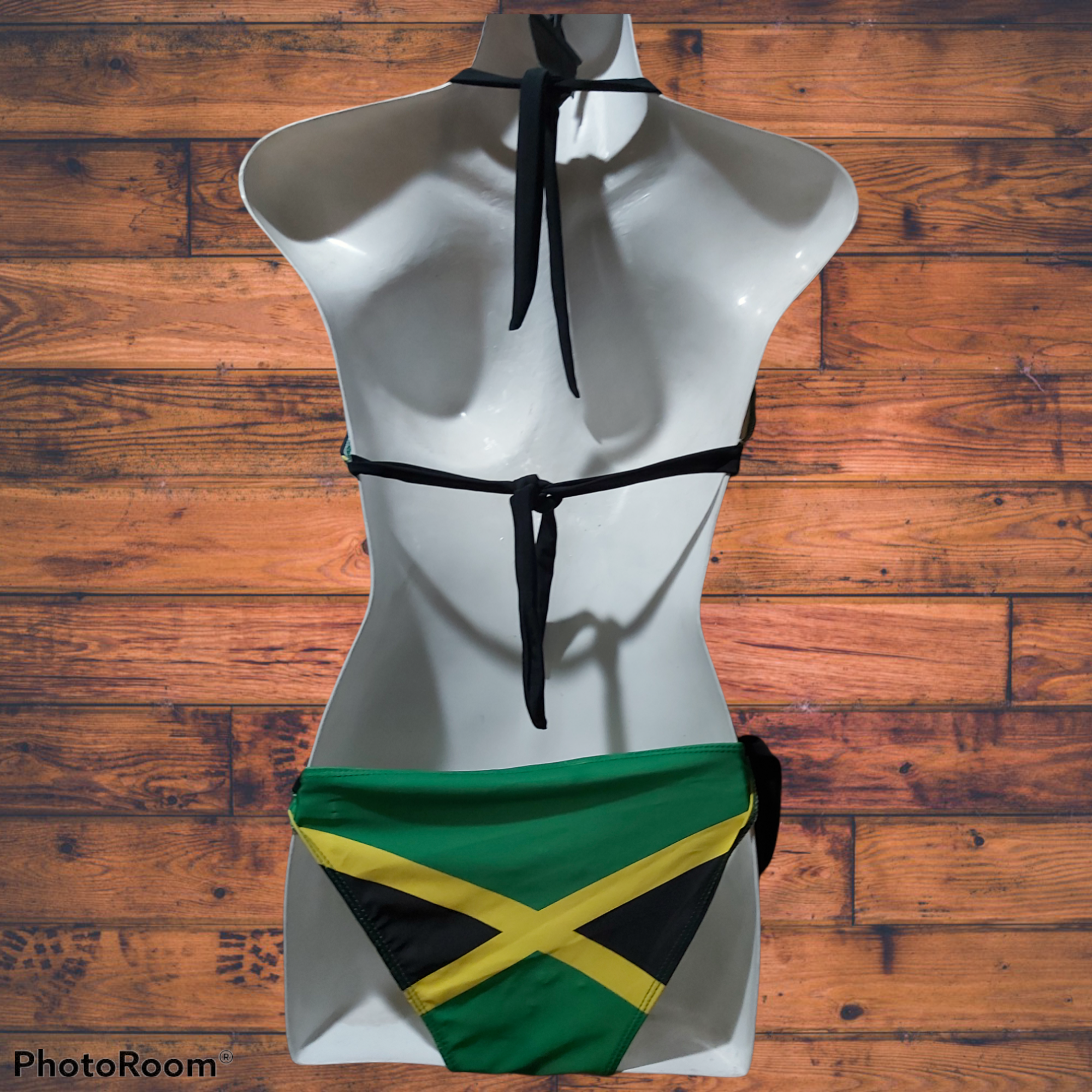 Jamaica Flag Two Piece Swimwear Bikini Jamaican Pride Worldwide