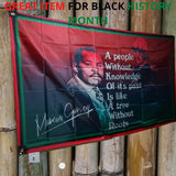 Pan African newest 3x5 flag/Black history month liberation flag/Marcus Garvey inspirational quote flag/RBG  flag/Jamaican heritage/Souvenir