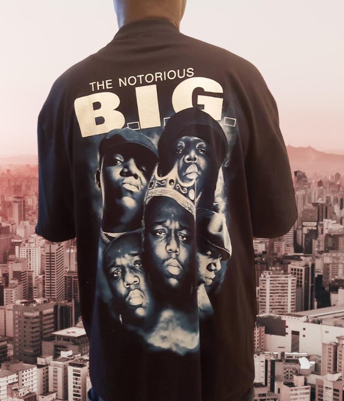 Supreme Notorious Big Biggie Photo Tee Box Logo 4062xmen clothes