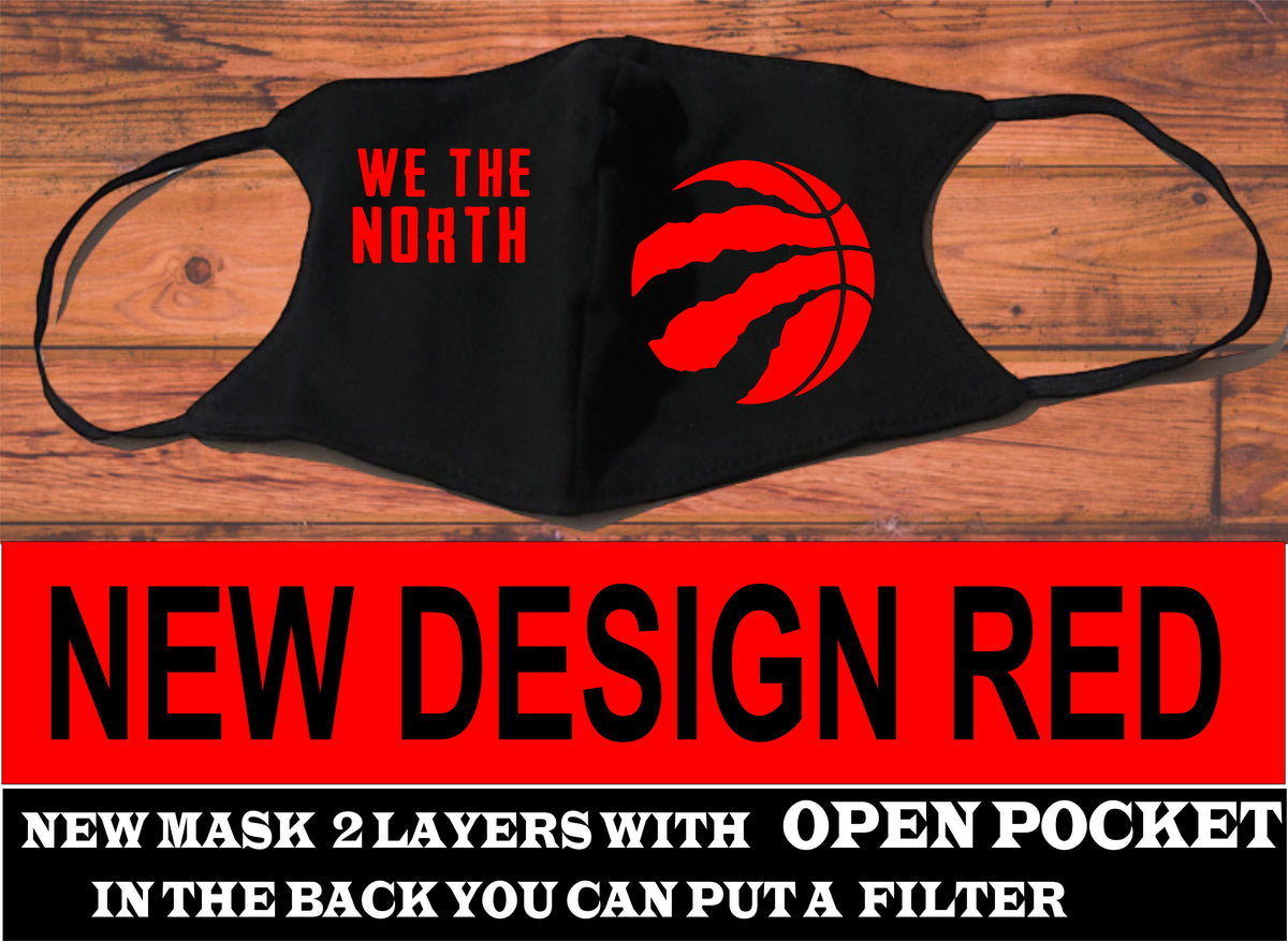 Toronto Raptors face/ We the north face mask/Customized face /Gift/Sou ...