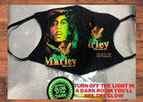 Bob Marley Glow In The Dark Mask