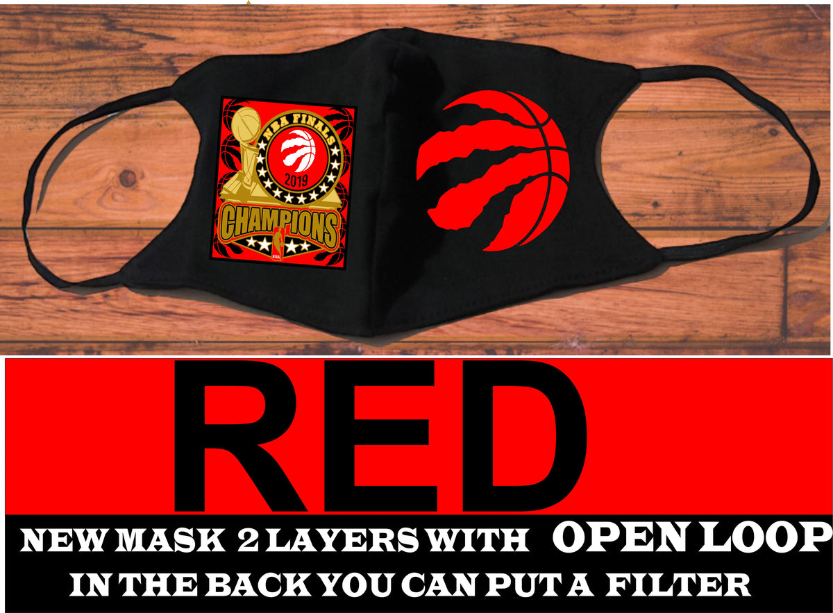 We the North design face mask /Toronto Raptors Souvenir/Reusable/NBA C ...
