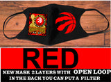 We the North design face mask /Toronto Raptors Souvenir/Reusable/NBA Champions 2019