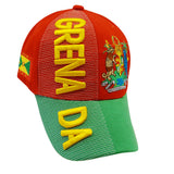 Grenadian Red baseball cap