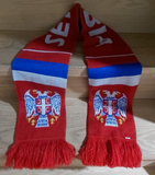 Serbia Logo Knitted Scarf