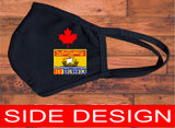 New Brunswick flag face mask/Canada provincial face mask/2 layer reusable/New Brunswick souvenir