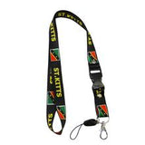 St Kitts flag lanyard 