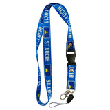 St Lucian flag lanyard 