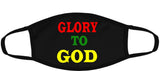 Glory To God Face Mask /Religious Expression/Washable Face Mask/2 Layers/ Reusable