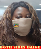 Jah Creation face mask/Reusable face mask/Rasta colors/Rasta flag designed  face mask/Lion of Judah/Rasta clothing/Rastafarian slang