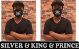 King and Prince matching face mask/Father and Son/Royal Crown face mask/Twinning face mask/King/Prince/Reusable face mask/Family matching