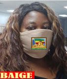 Jah Creation face mask/Reusable face mask/Rasta colors/Rasta flag designed  face mask/Lion of Judah/Rasta clothing/Rastafarian slang