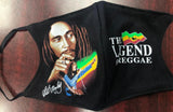 Bob Marley t-shirt with matching face mask/Bob Marley Souvenir shirt