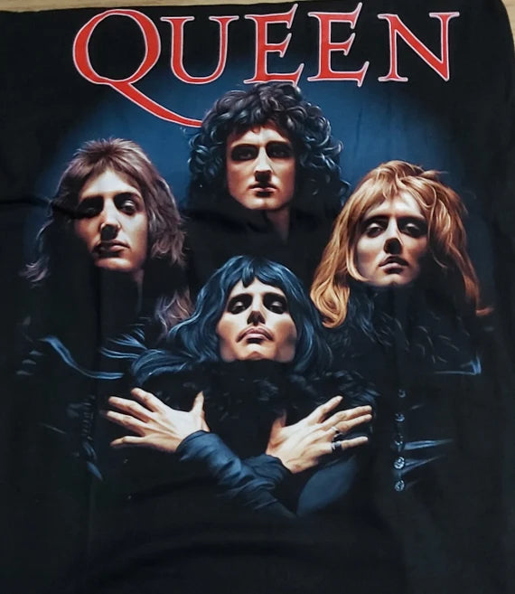 Bohemian Rhapsody Queen Iconic Double Sided Shirt & Face Mask ...